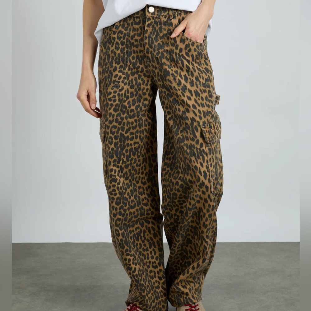 Damson Madder Leopard Pants